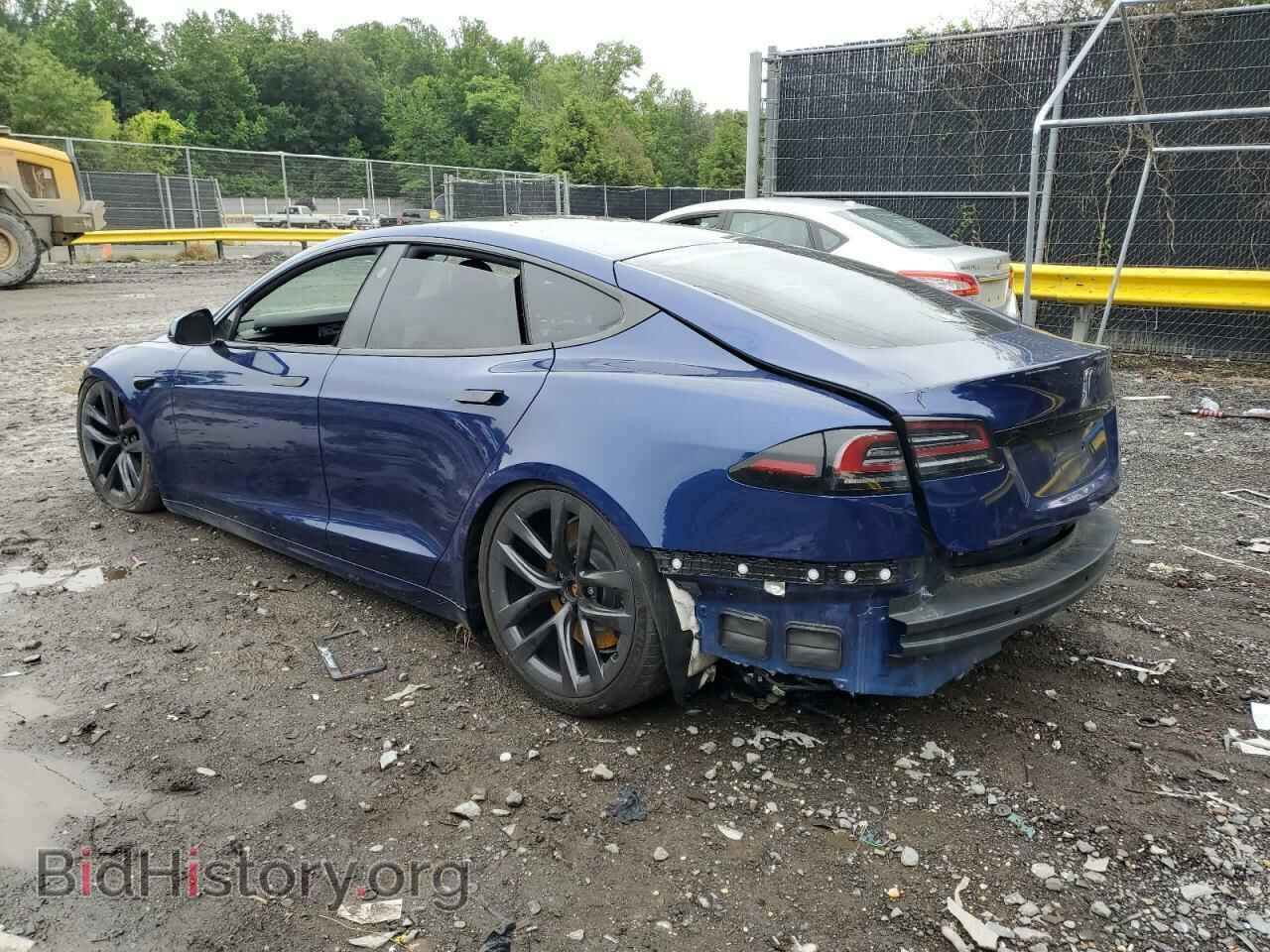 2022 TESLA MODEL S - VIN: 5YJSA1E61NF472340 - Фото 2