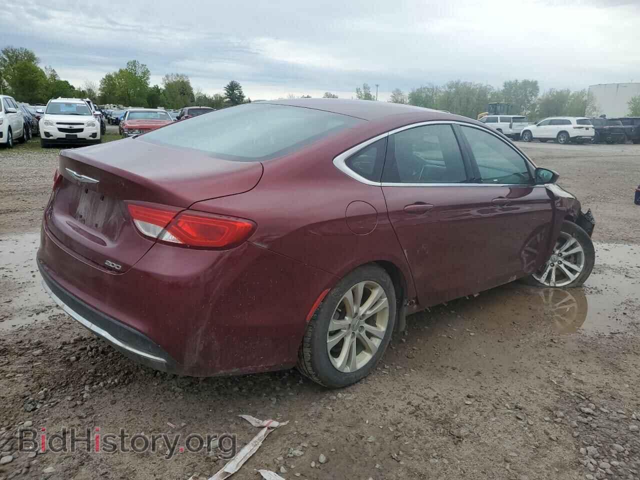 2015 CHRYSLER 200 - VIN: 1C3CCCAB1FN530189 - Фото 3