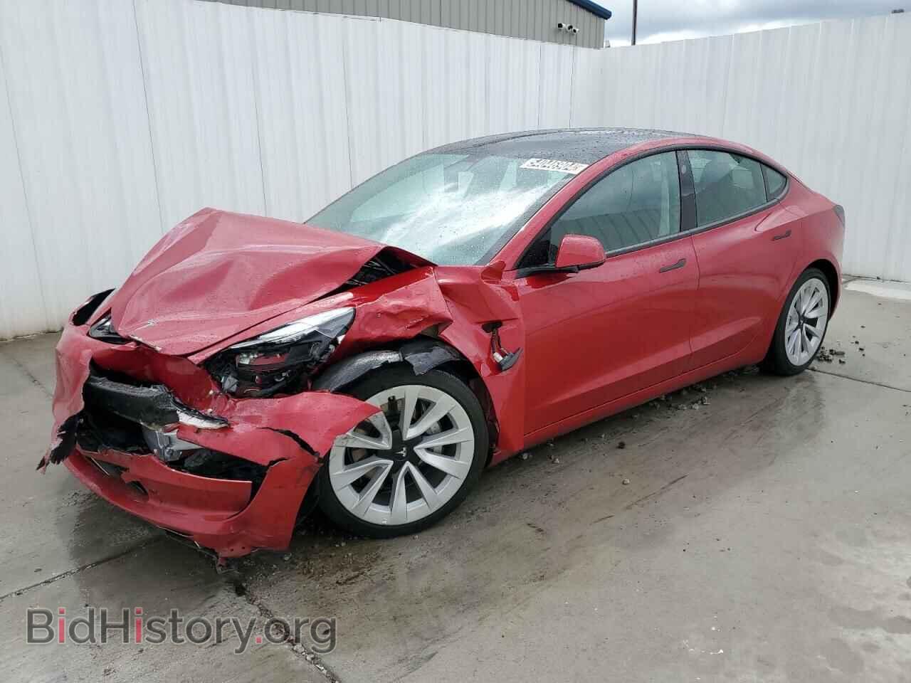 Фотография 5YJ3E1EAXNF368622 - TESLA MODEL 3 2022