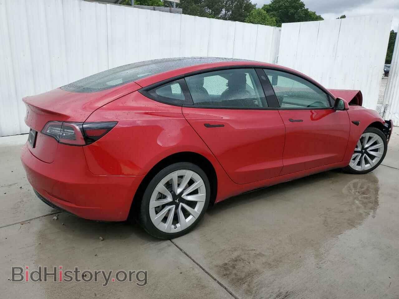 2022 TESLA MODEL 3 - VIN: 5YJ3E1EAXNF368622 - Фото 3