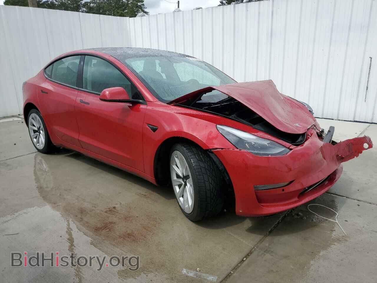 2022 TESLA MODEL 3 - VIN: 5YJ3E1EAXNF368622 - Фото 4