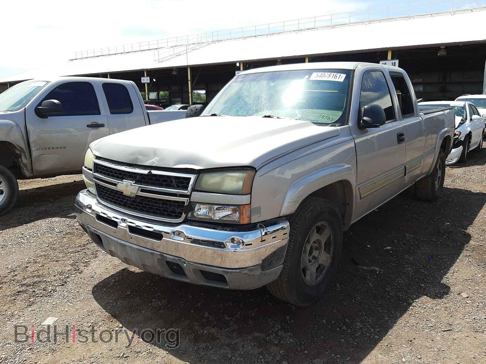 2006 CHEVROLET SILVERADO - VIN: 1GCEK19B56Z164326 - Фото 2