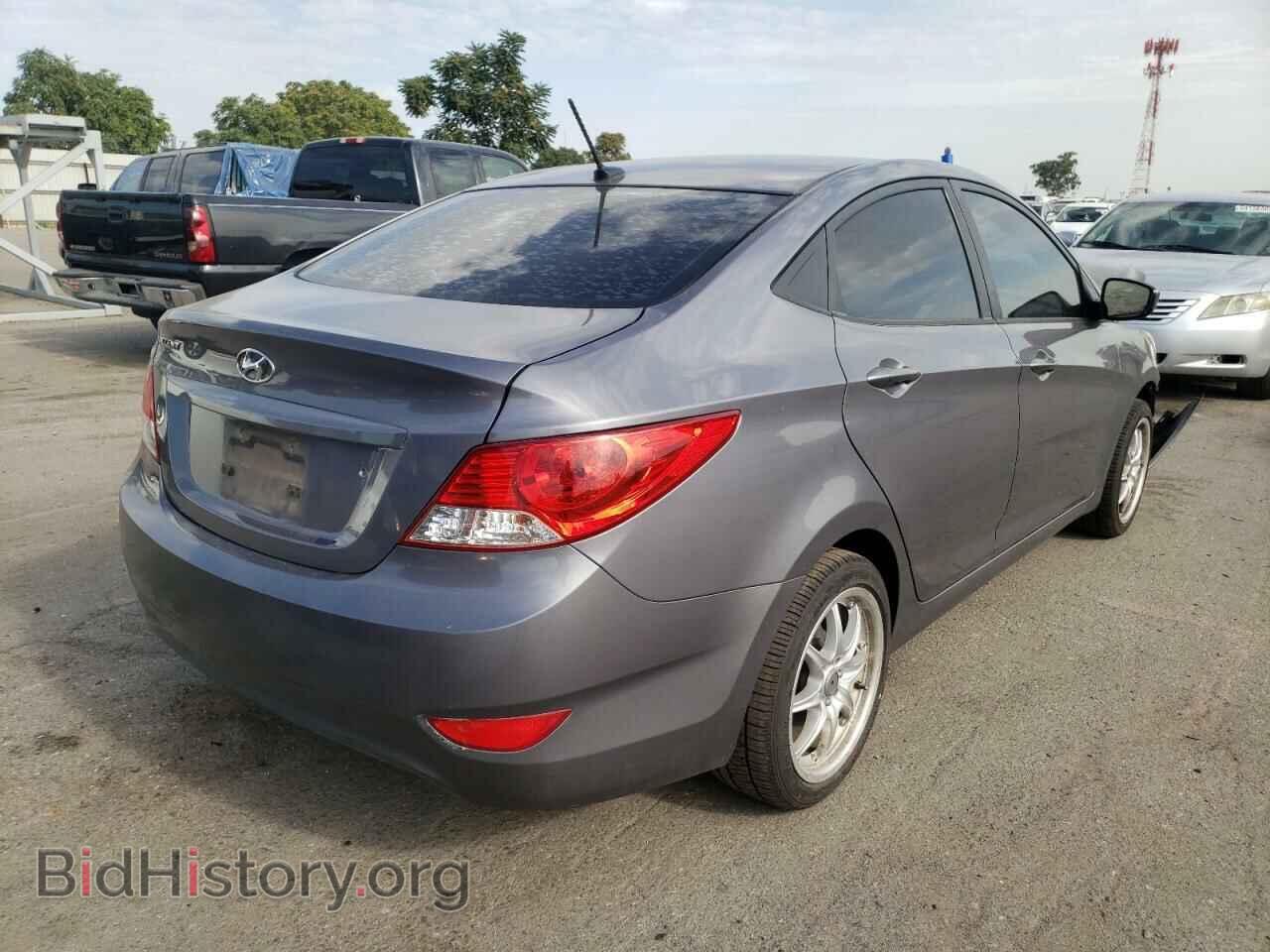 2014 HYUNDAI ACCENT - VIN: KMHCT4AE9EU609329 - Фото 4