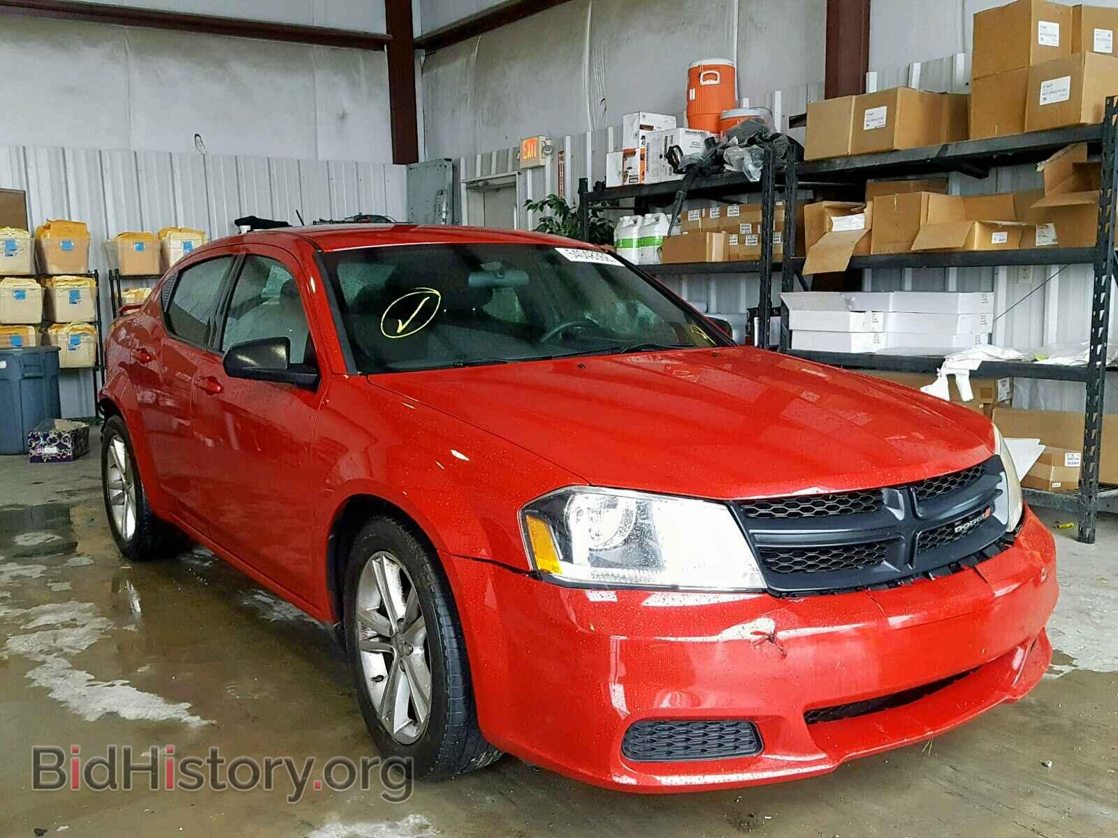 Photo 1C3CDZAB0EN175241 - DODGE AVENGER 2014