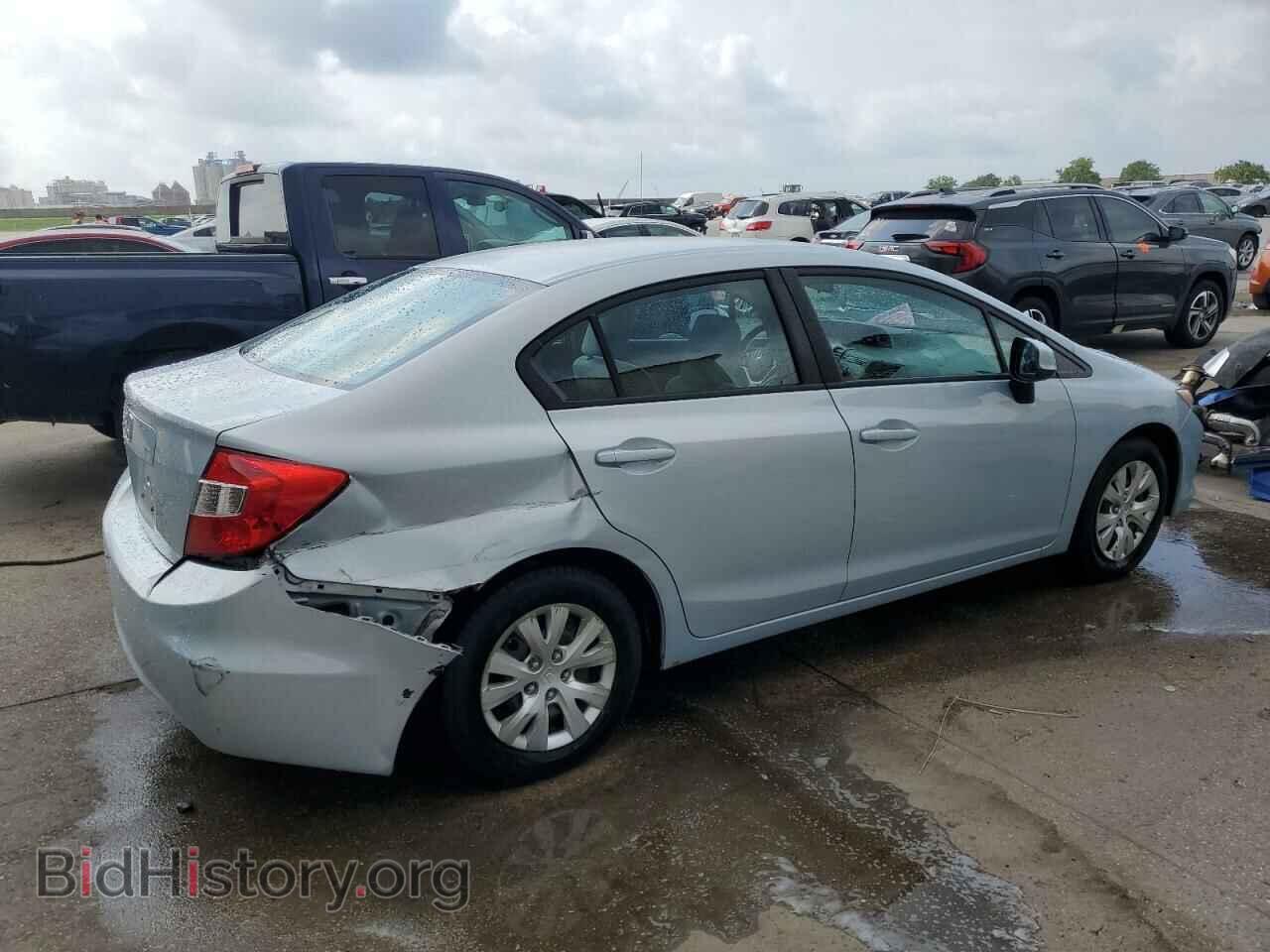 2012 HONDA CIVIC - VIN: 2HGFB2F54CH568322 - Фото 3