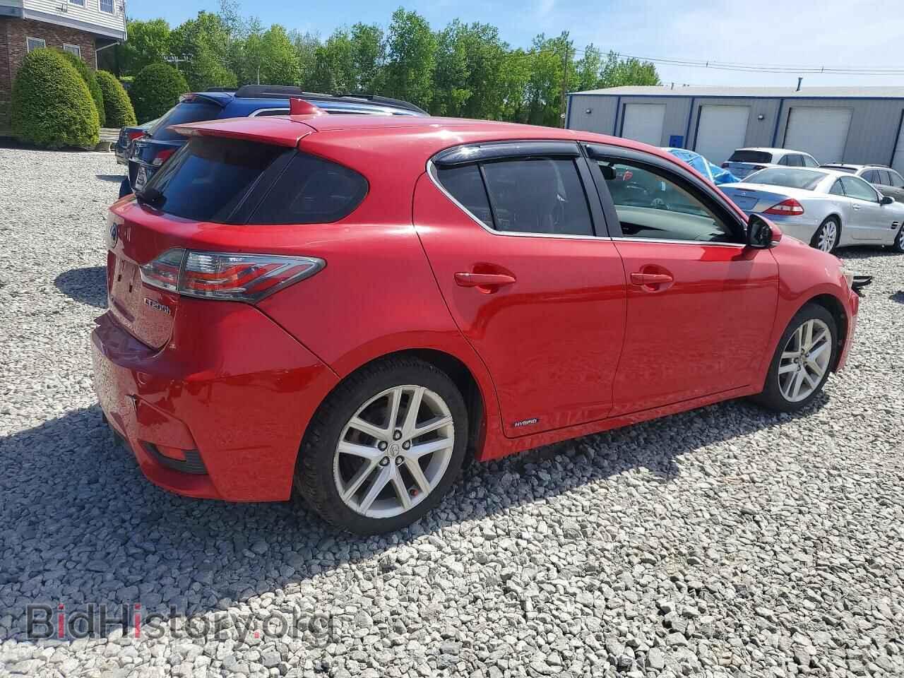 2014 LEXUS CT 200 - VIN: JTHKD5BH7E2191004 - Фото 3