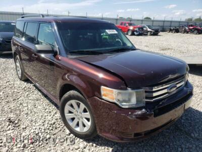 2010 Ford FLEX Flex SE, brown — VIN 2FMGK5BC0ABA99668, Copart