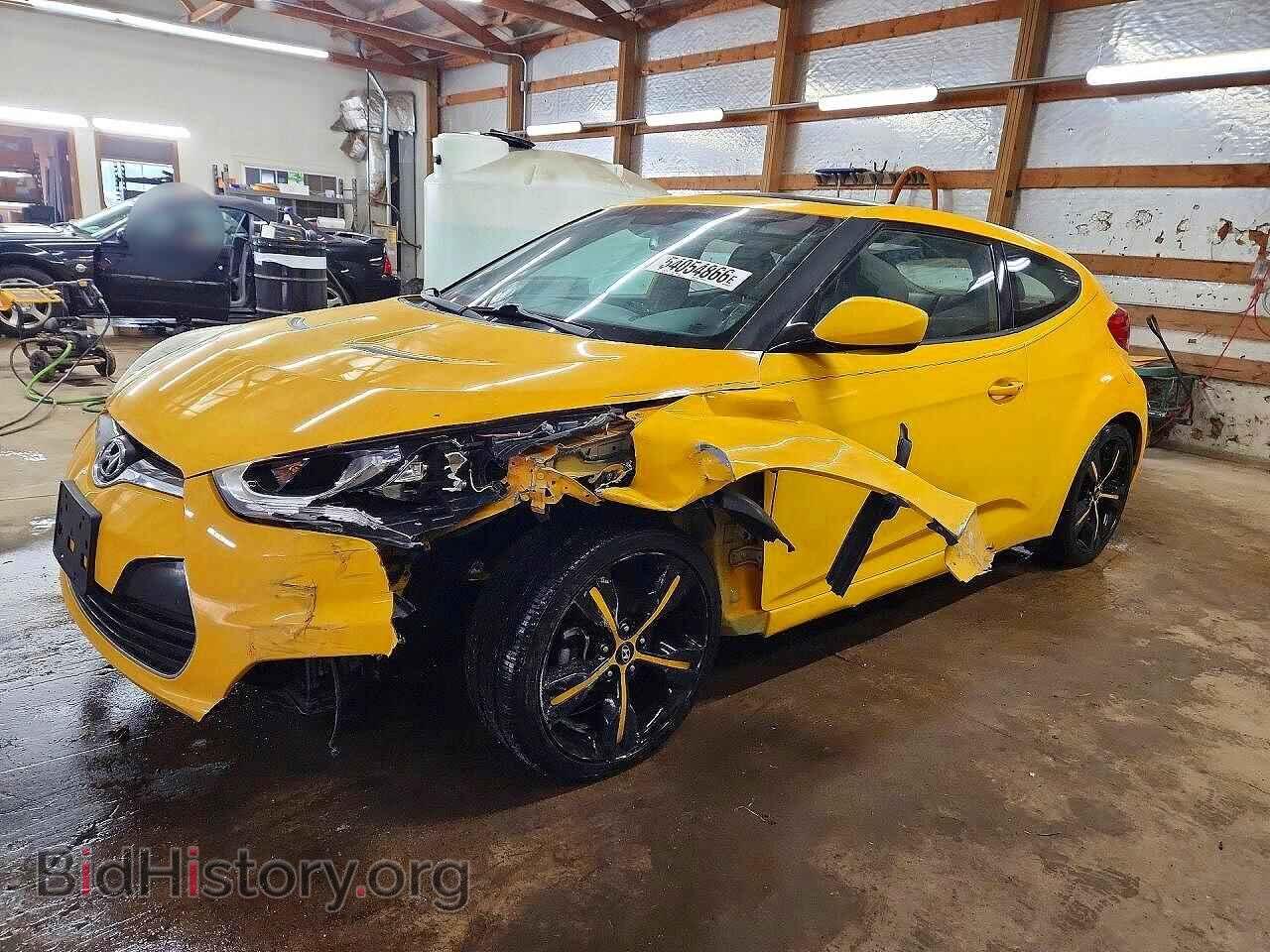 Photo KMHTC6AD9EU196895 - HYUNDAI VELOSTER 2014