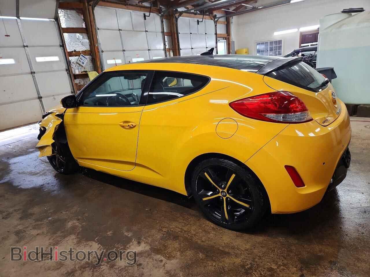 2014 HYUNDAI VELOSTER - VIN: KMHTC6AD9EU196895 - Фото 2
