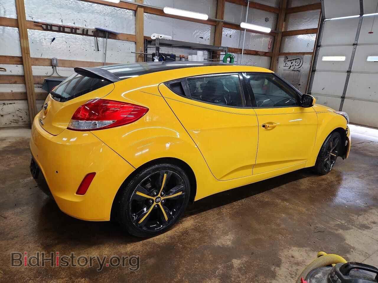 2014 HYUNDAI VELOSTER - VIN: KMHTC6AD9EU196895 - Фото 3