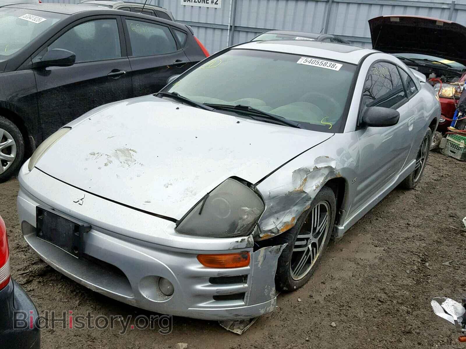 2003 MITSUBISHI ECLIPSE - VIN: 4A3AC84HX3E606324 - Фото 2