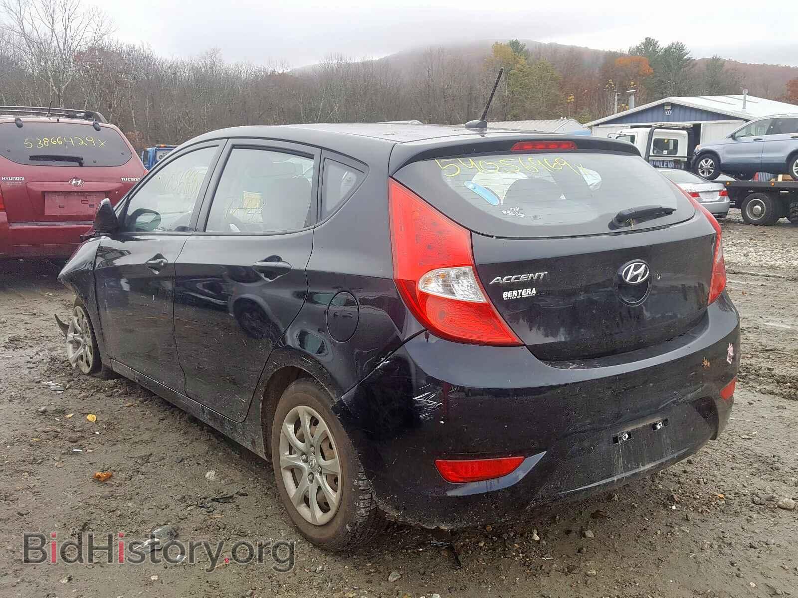 2012 HYUNDAI ACCENT - VIN: KMHCT5AE4CU032048 - Фото 3