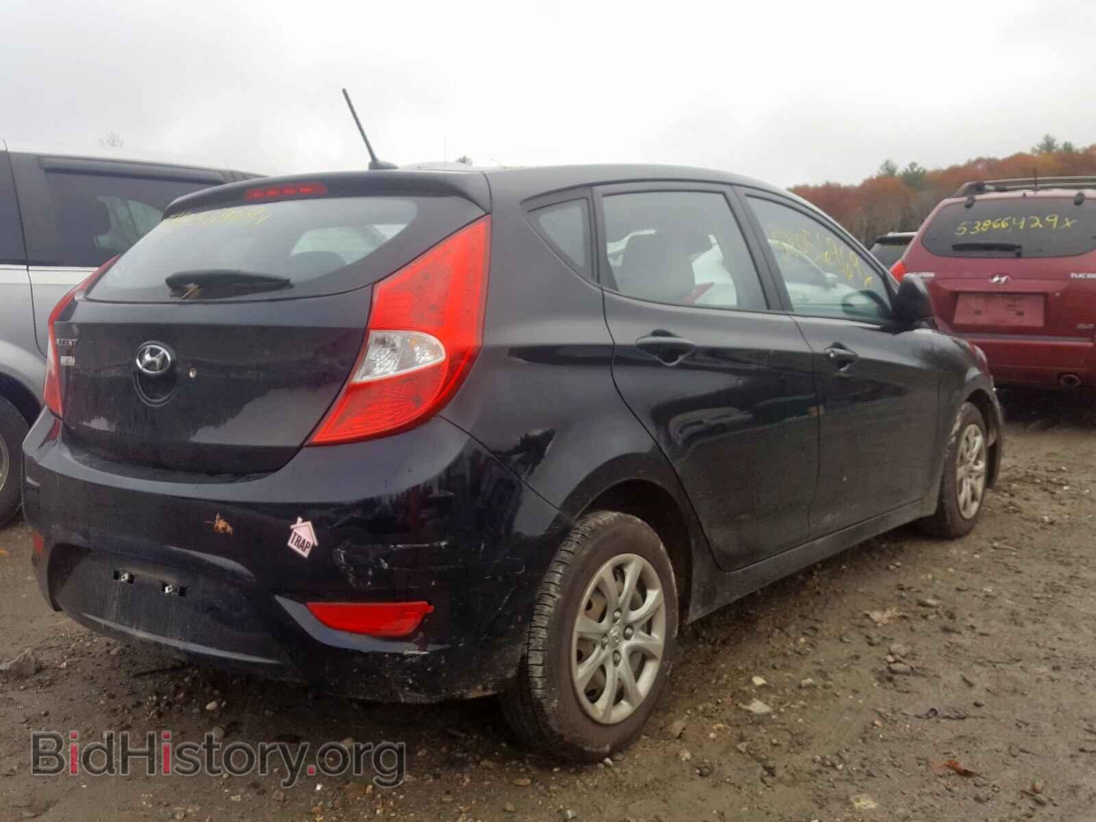 2012 HYUNDAI ACCENT - VIN: KMHCT5AE4CU032048 - Фото 4