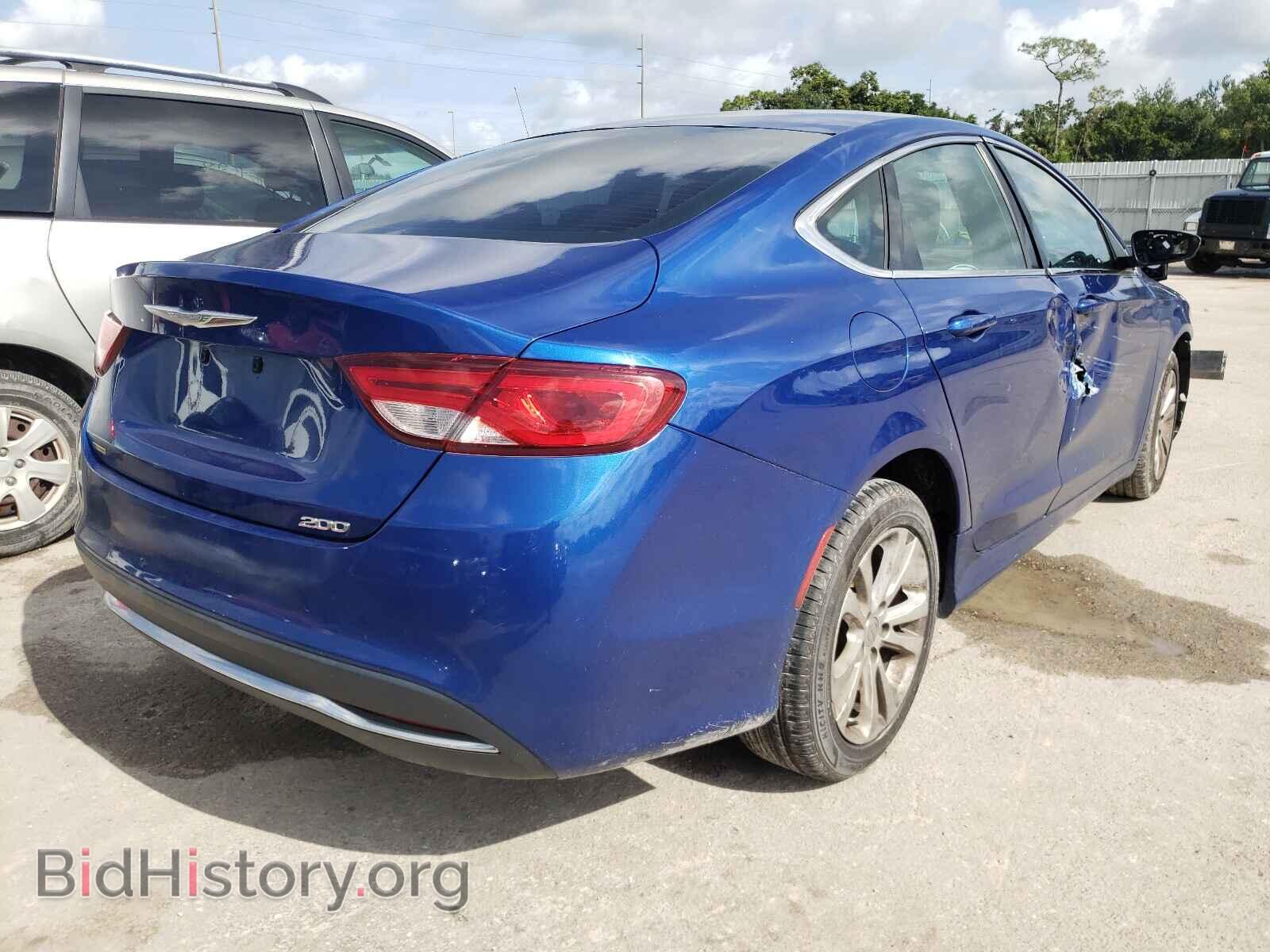 2015 CHRYSLER 200 - VIN: 1C3CCCAB1FN616070 - Фото 4