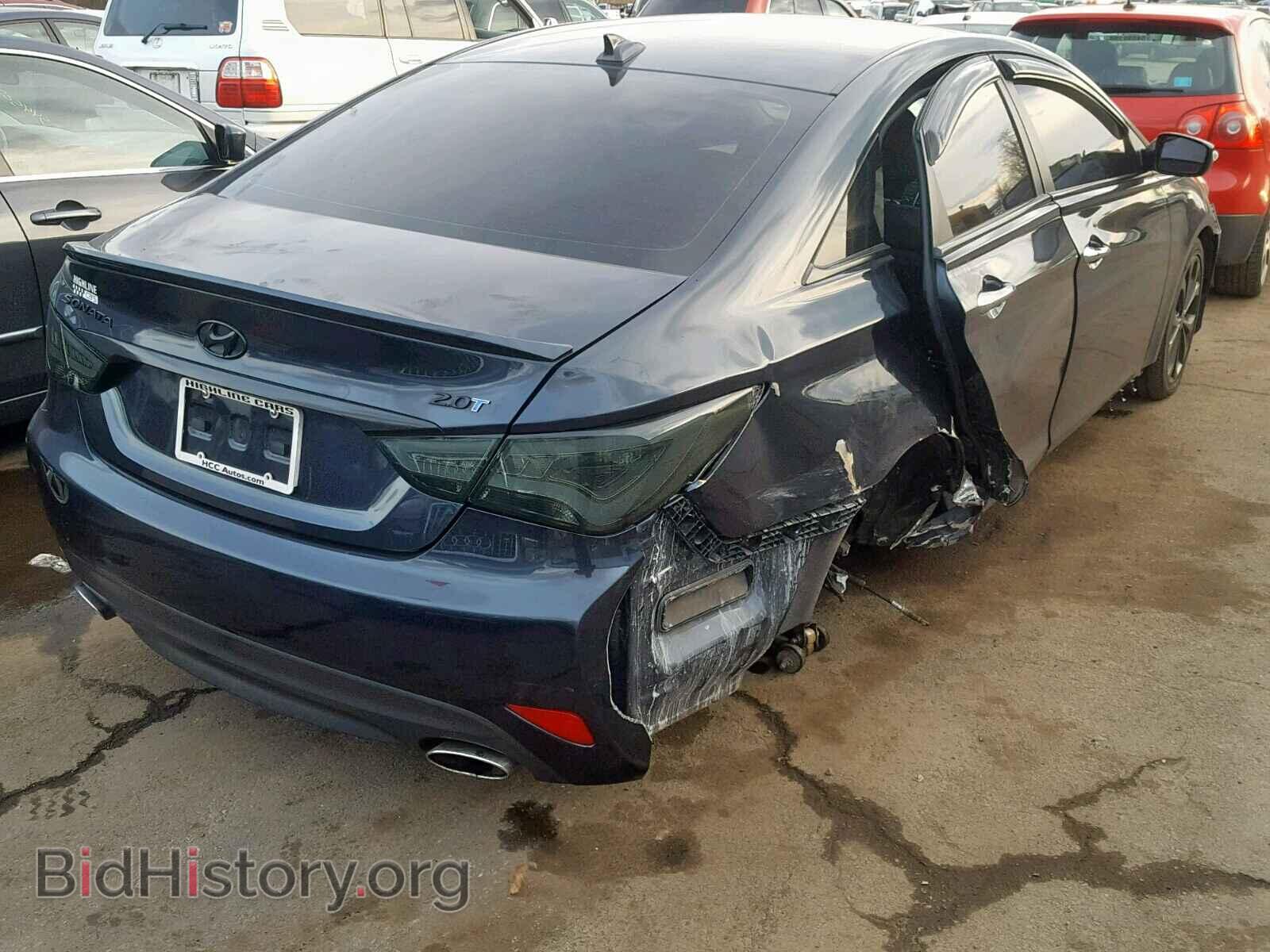 2014 HYUNDAI SONATA - VIN: 5NPEC4AB3EH902320 - Фото 4