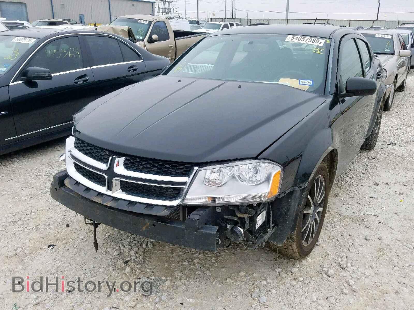 2012 DODGE AVENGER - VIN: 1C3CDZCB0CN144727 - Фото 2