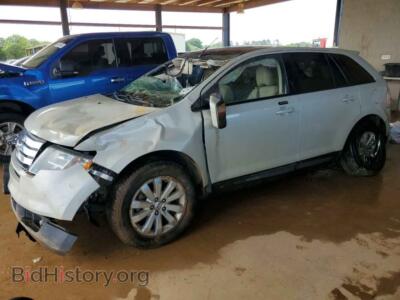 2007 Ford EDGE SEL Plus, белый — VIN 2FMDK39C47BB34234, Copart