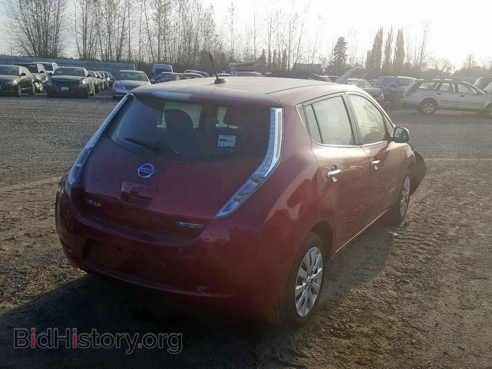 2013 NISSAN LEAF - VIN: 1N4AZ0CP7DC425101 - Фото 4