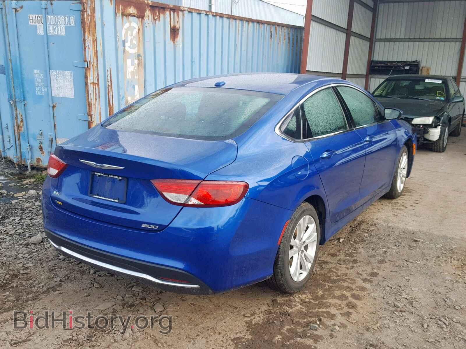 2016 CHRYSLER 200 - VIN: 1C3CCCAB8GN164734 - Фото 4