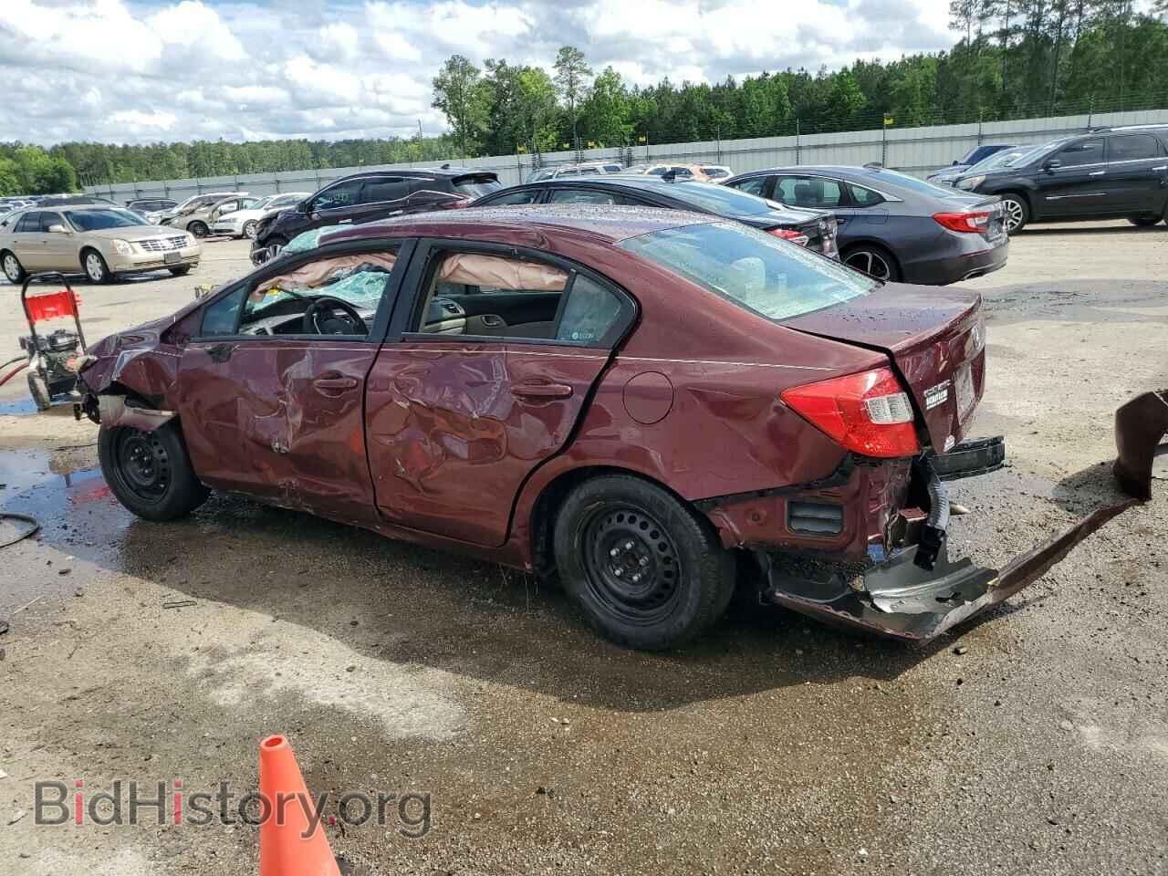 2012 HONDA CIVIC - VIN: 19XFB2F5XCE078610 - Фото 2