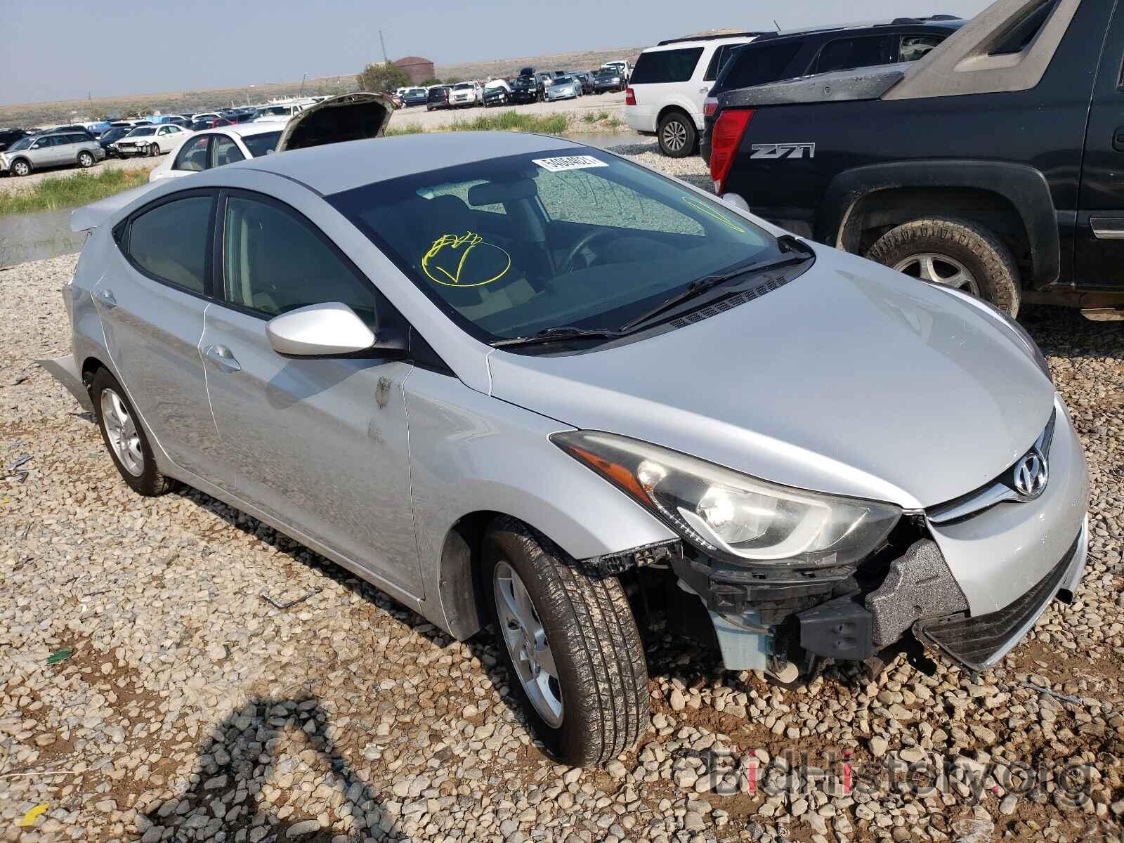 Photo KMHDH4AE9EU134268 - HYUNDAI ELANTRA 2014