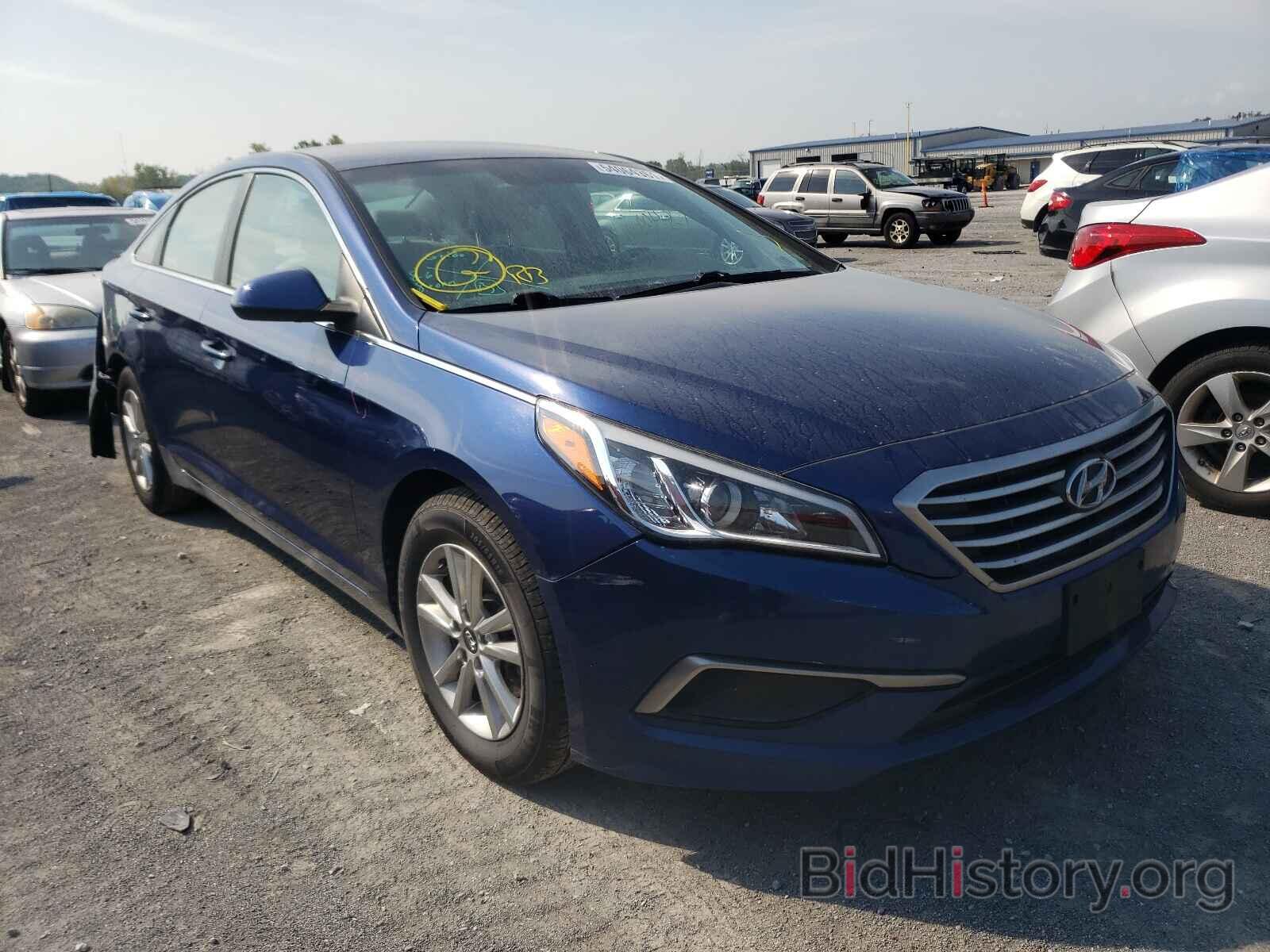 Фотография 5NPE24AF4HH492329 - HYUNDAI SONATA 2017