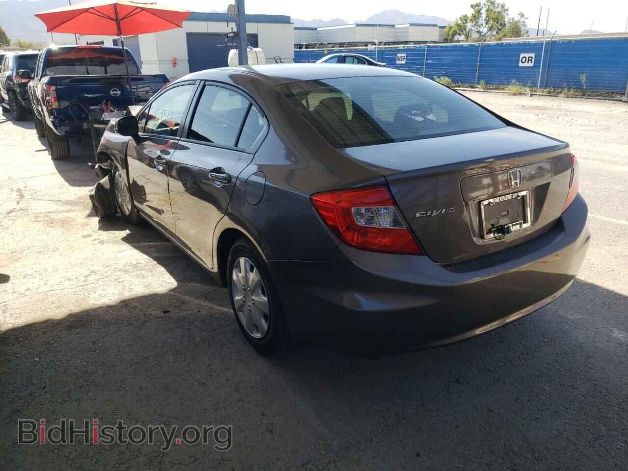 2012 HONDA CIVIC - VIN: 19XFB2F54CE047420 - Фото 3