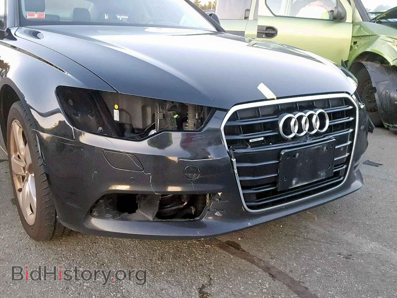 2012 AUDI A6 - VIN: WAUGGAFC2CN130724 - Фото 9