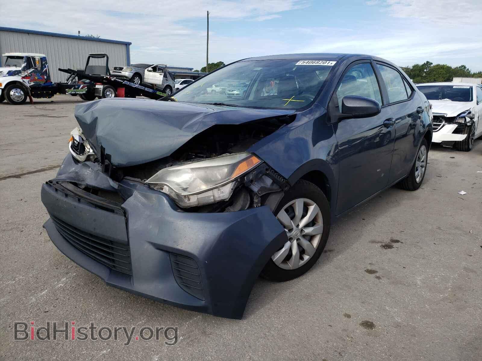 2014 TOYOTA COROLLA - VIN: 2T1BURHEXEC038172 - Фото 2