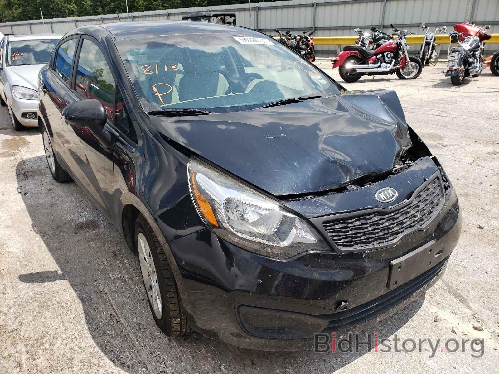 Photo KNADM4A36C6047201 - KIA RIO 2012