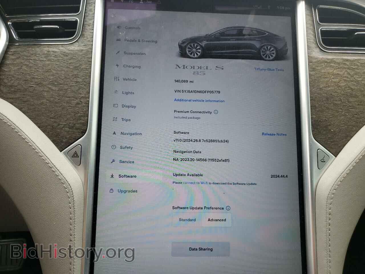 2013 TESLA MODEL S - VIN: 5YJSA1DN6DFP05779 - Photo 9