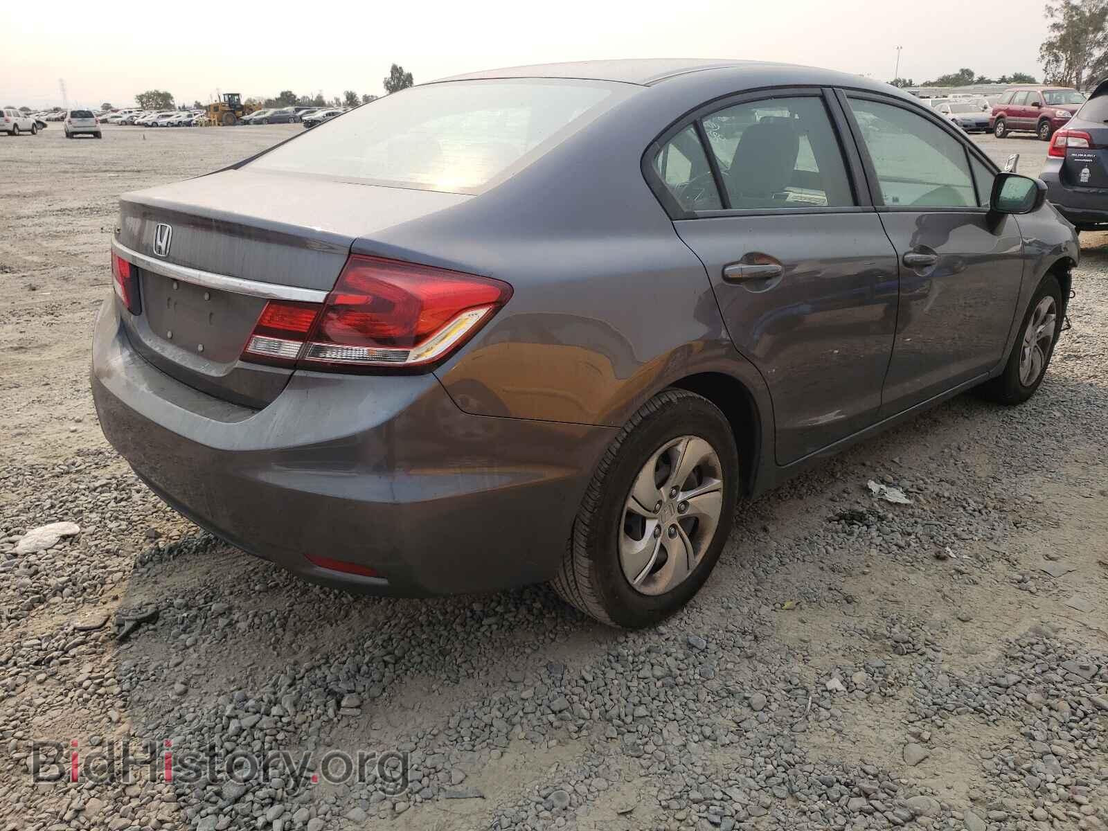 2014 HONDA CIVIC - VIN: 19XFB2F54EE222901 - Фото 4
