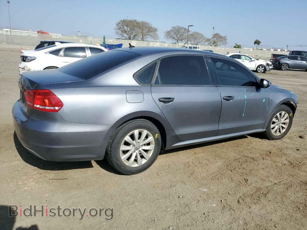 2012 VOLKSWAGEN PASSAT - VIN: 1VWAP7A3XCC020922 - Фото 3