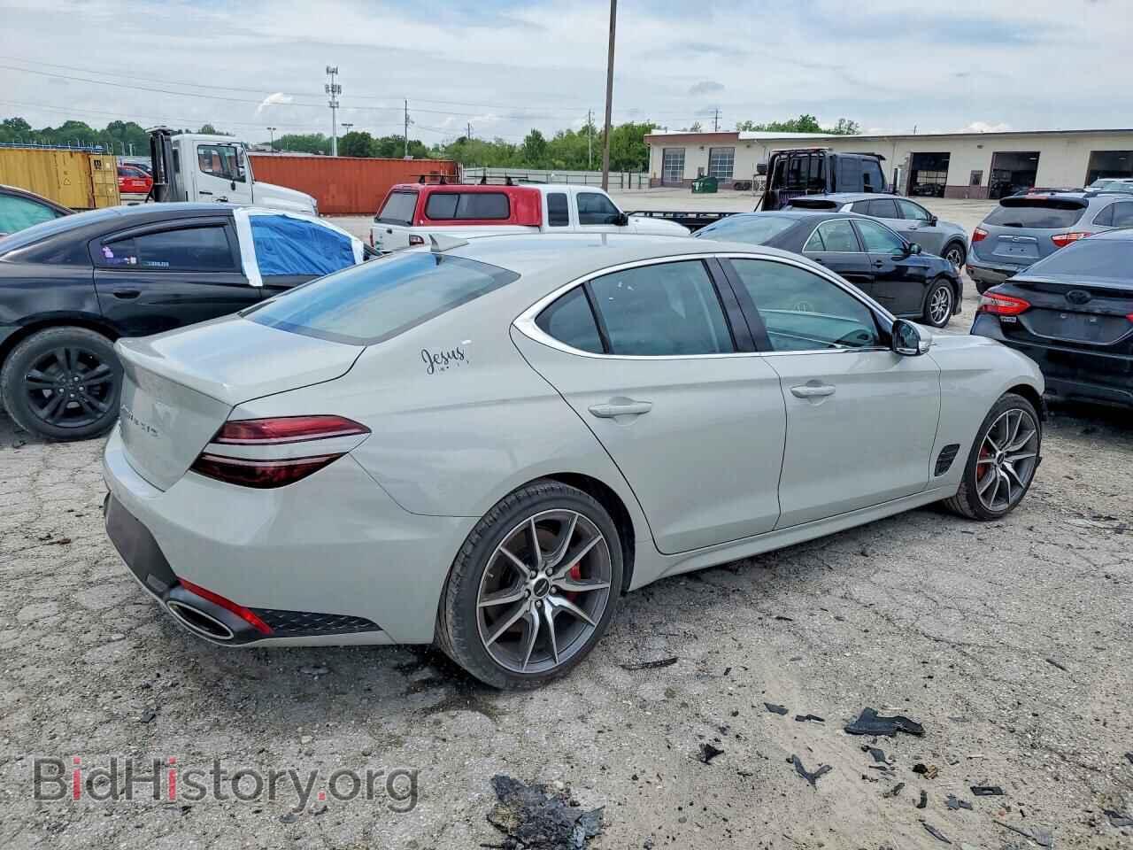 2025 GENESIS G70 - VIN: KMTG34SC6SU156495 - Фото 3