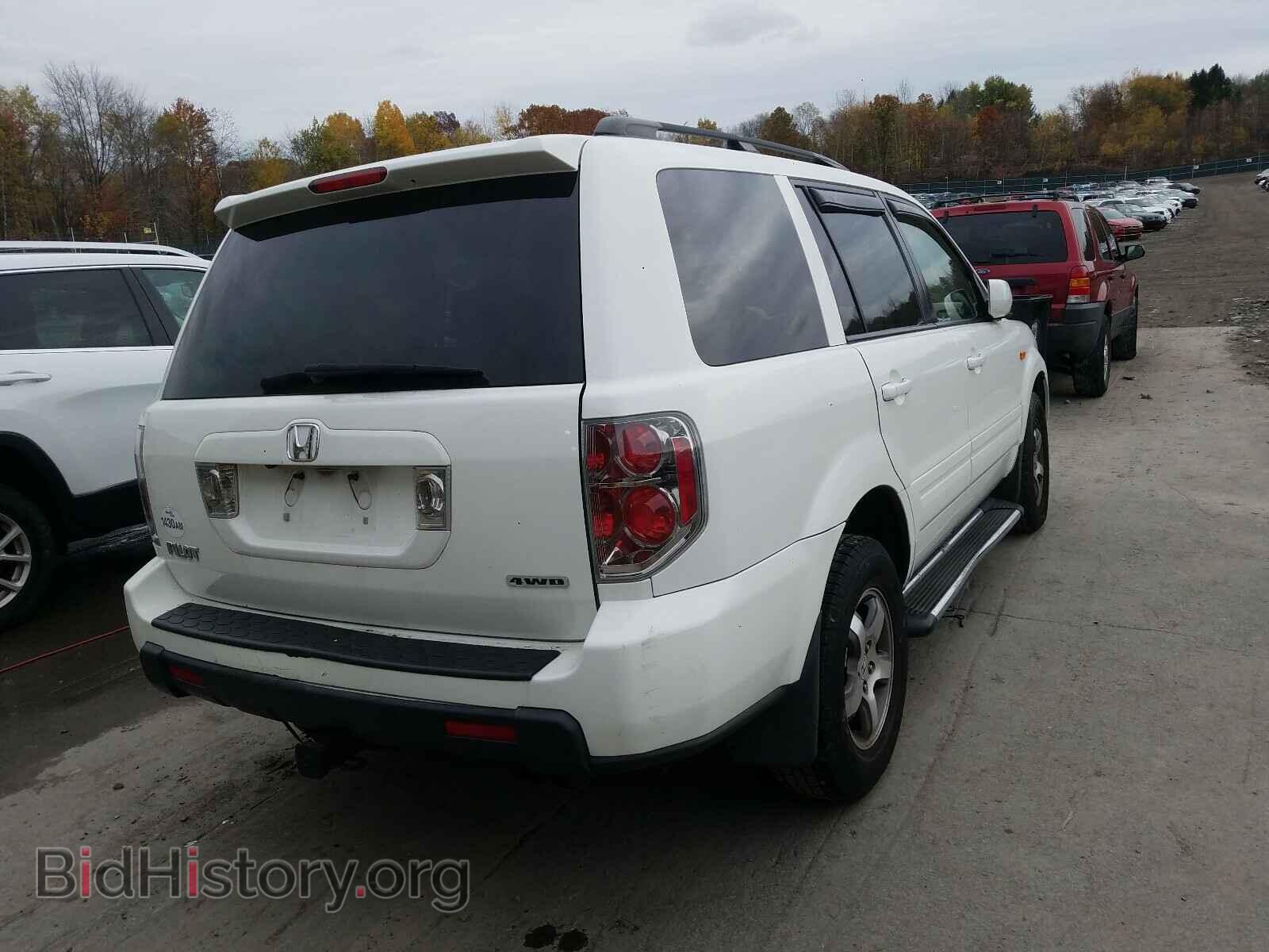 2007 HONDA PILOT - VIN: 2HKYF185X7H516189 - Фото 4