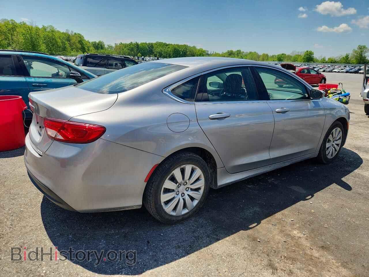2016 CHRYSLER 200 - VIN: 1C3CCCFB6GN183999 - Фото 3