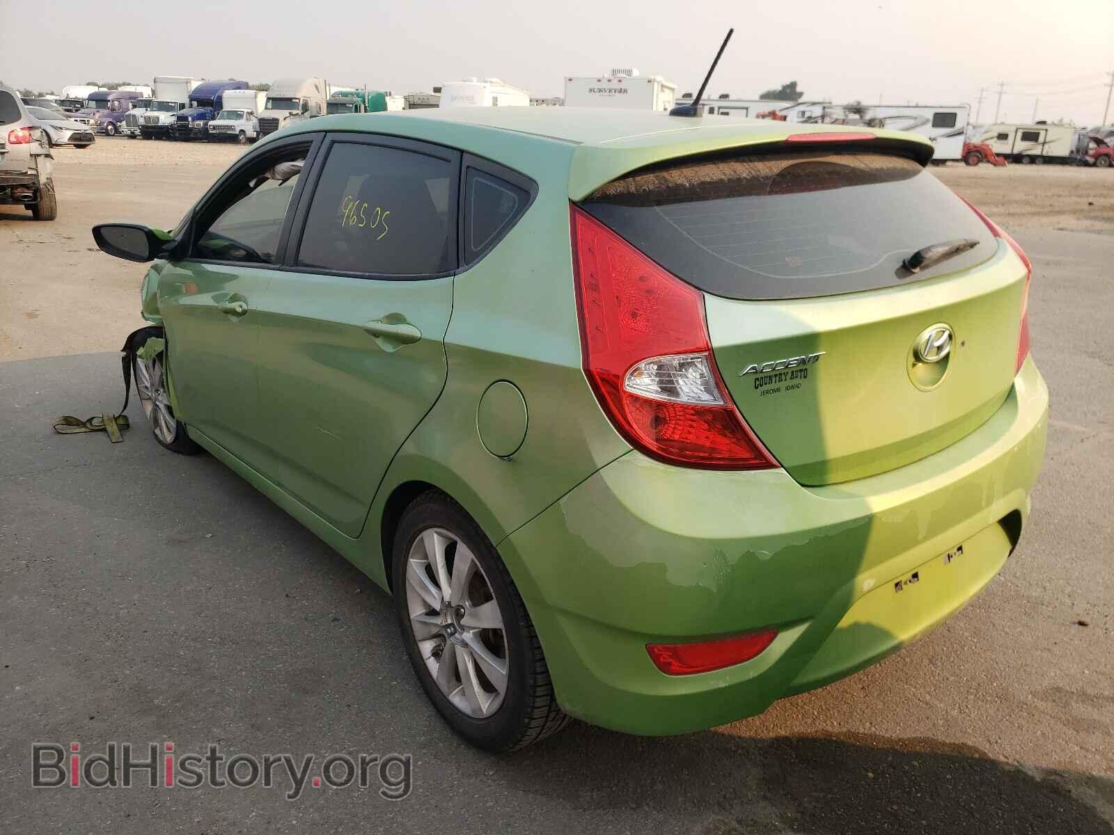 2012 HYUNDAI ACCENT - VIN: KMHCU5AE4CU005722 - Фото 3