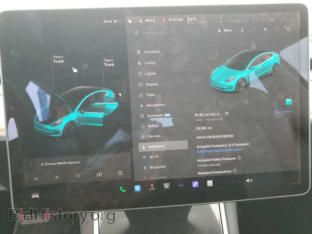 2018 TESLA MODEL 3 - VIN: 5YJ3E1EA2JF162138 - Фото 9