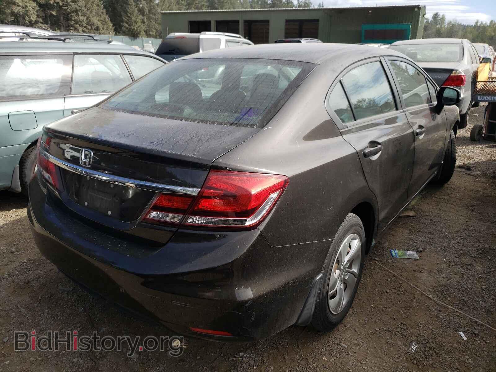 2013 HONDA CIVIC - VIN: 19XFB2F57DE264672 - Фото 4