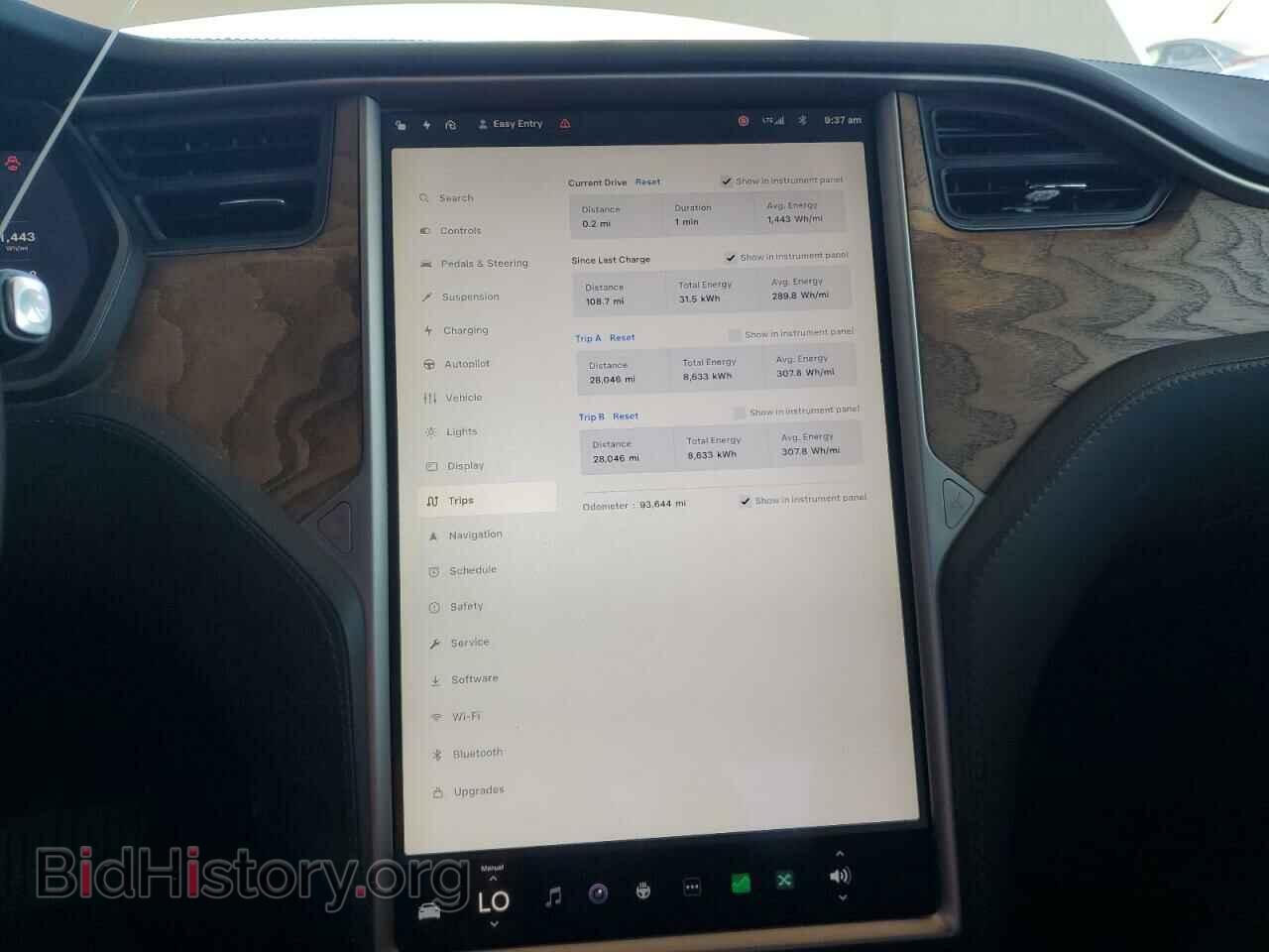 2019 TESLA MODEL S - VIN: 5YJSA1E20KF307100 - Фото 9