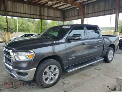 2020 RAM 1500 Big Horn/Lone Star, gray — VIN 1C6SRFFT2LN348304, Copart