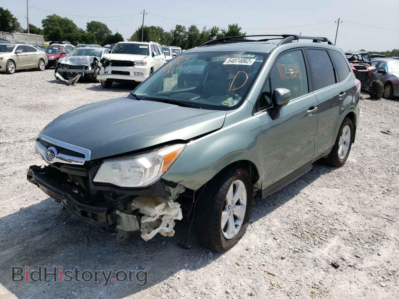 2014 SUBARU FORESTER - VIN: JF2SJAJC5EH449415 - Фото 2