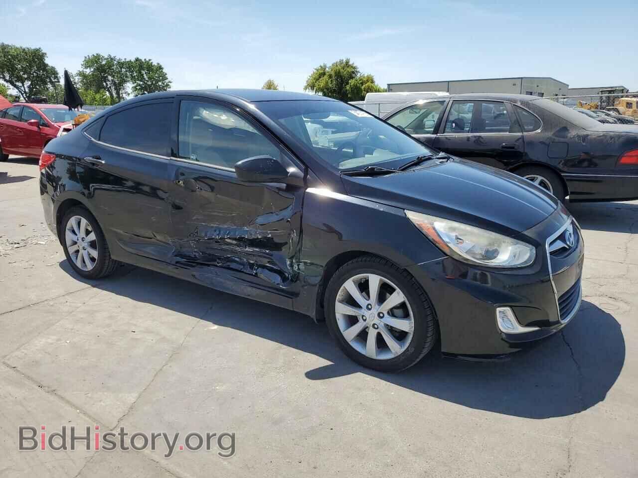 2012 HYUNDAI ACCENT - VIN: KMHCU4AE2CU238170 - Фото 4