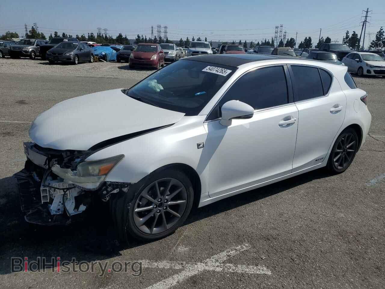 Photo JTHKD5BH5C2102088 - LEXUS CT 200 2012