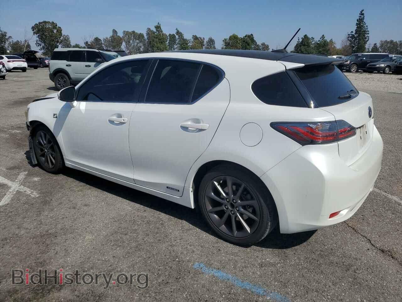 2012 LEXUS CT 200 - VIN: JTHKD5BH5C2102088 - Фото 2