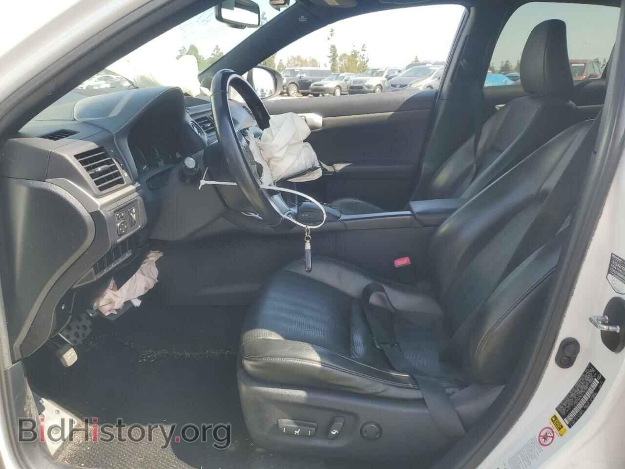 2012 LEXUS CT 200 - VIN: JTHKD5BH5C2102088 - Фото 7