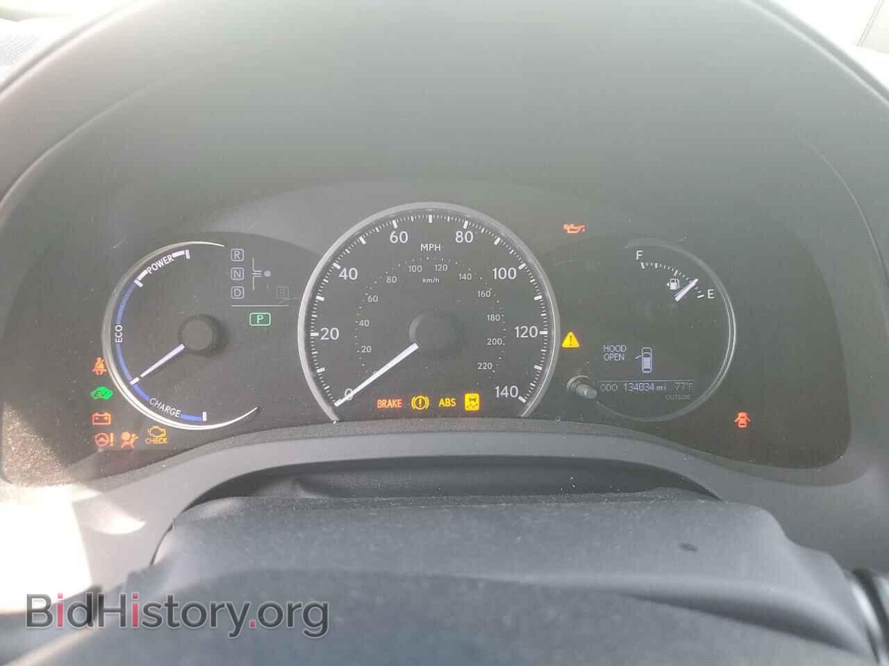 2012 LEXUS CT 200 - VIN: JTHKD5BH5C2102088 - Фото 9