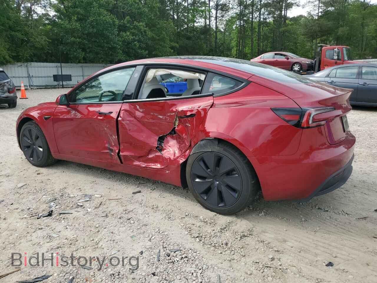 2024 TESLA MODEL 3 - VIN: 5YJ3E1EAXRF861058 - Фото 2
