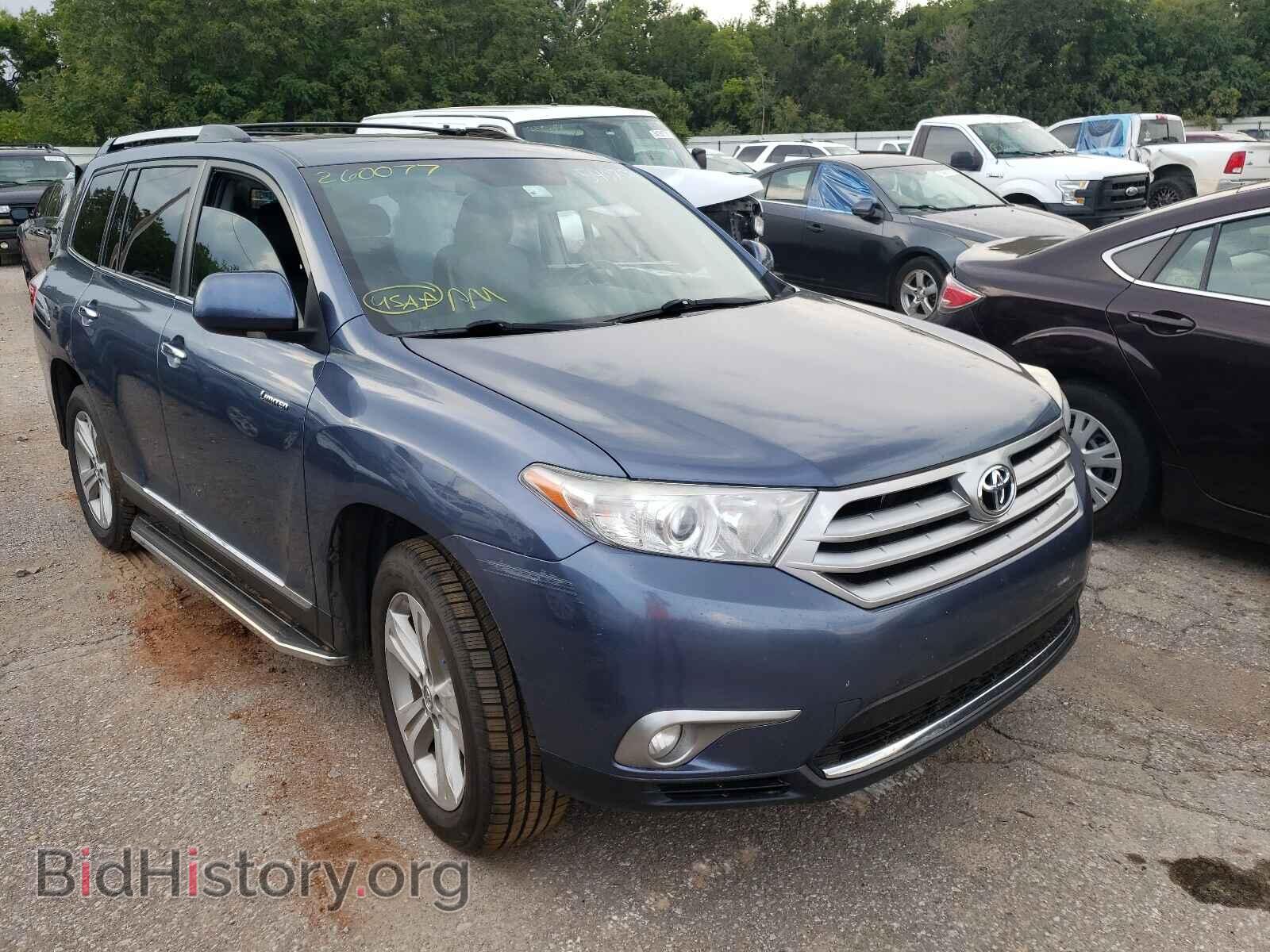 Фотография 5TDDK3EH8DS260077 - TOYOTA HIGHLANDER 2013