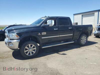 2017 RAM 2500 Longhorn, black — VIN 3C6UR5GL4HG539532, Copart